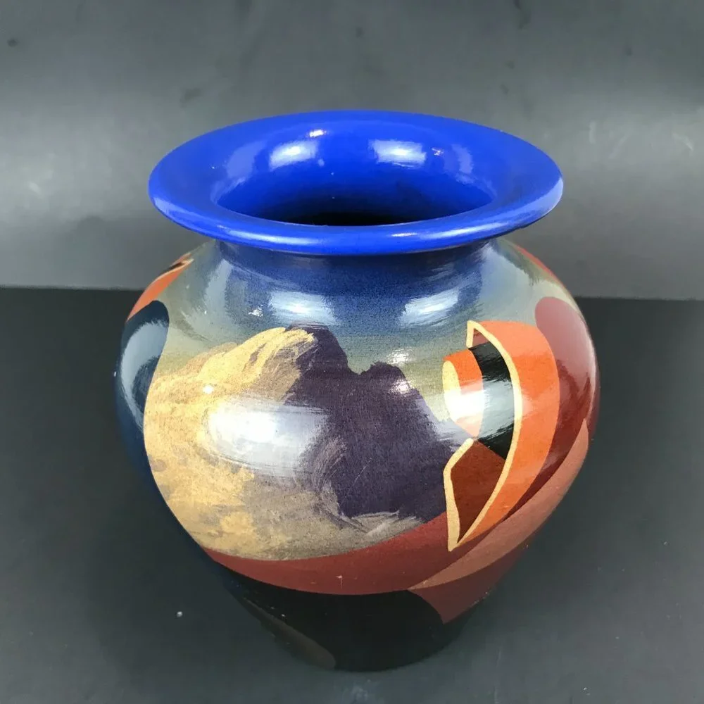 Art Pottery Vase, Peru, 6